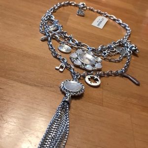 Lucky Brand charm necklace